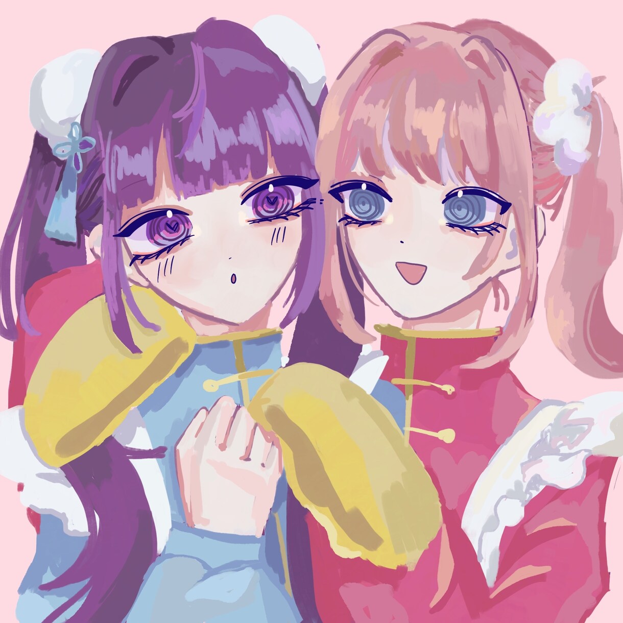 SNSなどに使える♡厚塗りの女の子アイコン描きます 貴方のためのアイコンイラスト♡ イメージ1