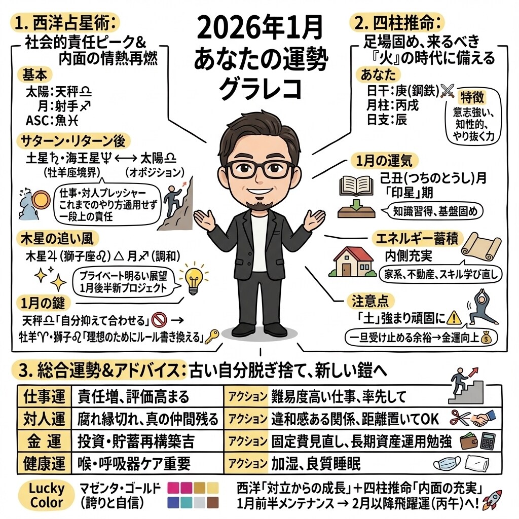 迷いを減らす『運気地図』グラレコ1枚でお届けします 今月の運気・流れをグラレコ風の1枚画像にまとめてお渡しします イメージ3