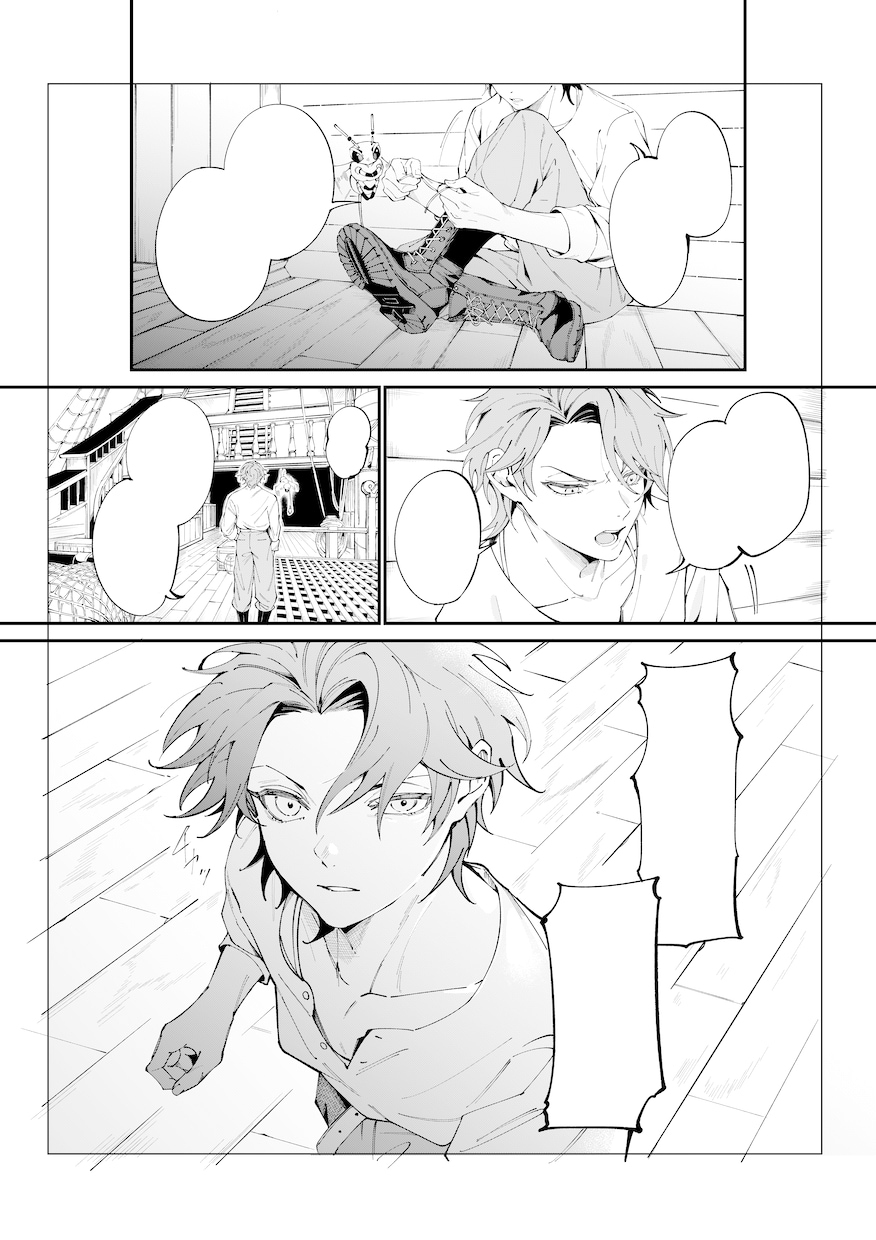 モノクロ漫画制作します 自分の書いた小説を漫画に!モノクロの挿絵が欲しい!そんな方へ イメージ2