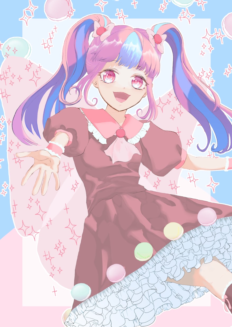 短納期◎SNSアイコンなどに可愛いイラスト描きます 可愛いタッチのイラストを安く早くお届けします！商用OK◎ イメージ4