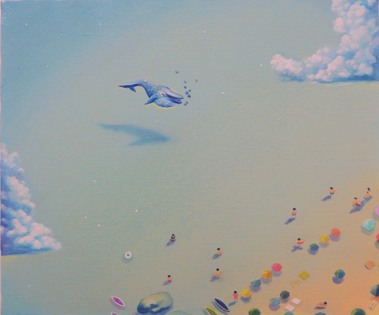 油彩で幻想的な風景画を描きます お好きなモチーフやキーワードをもとに、油彩画を描きます。 イメージ2