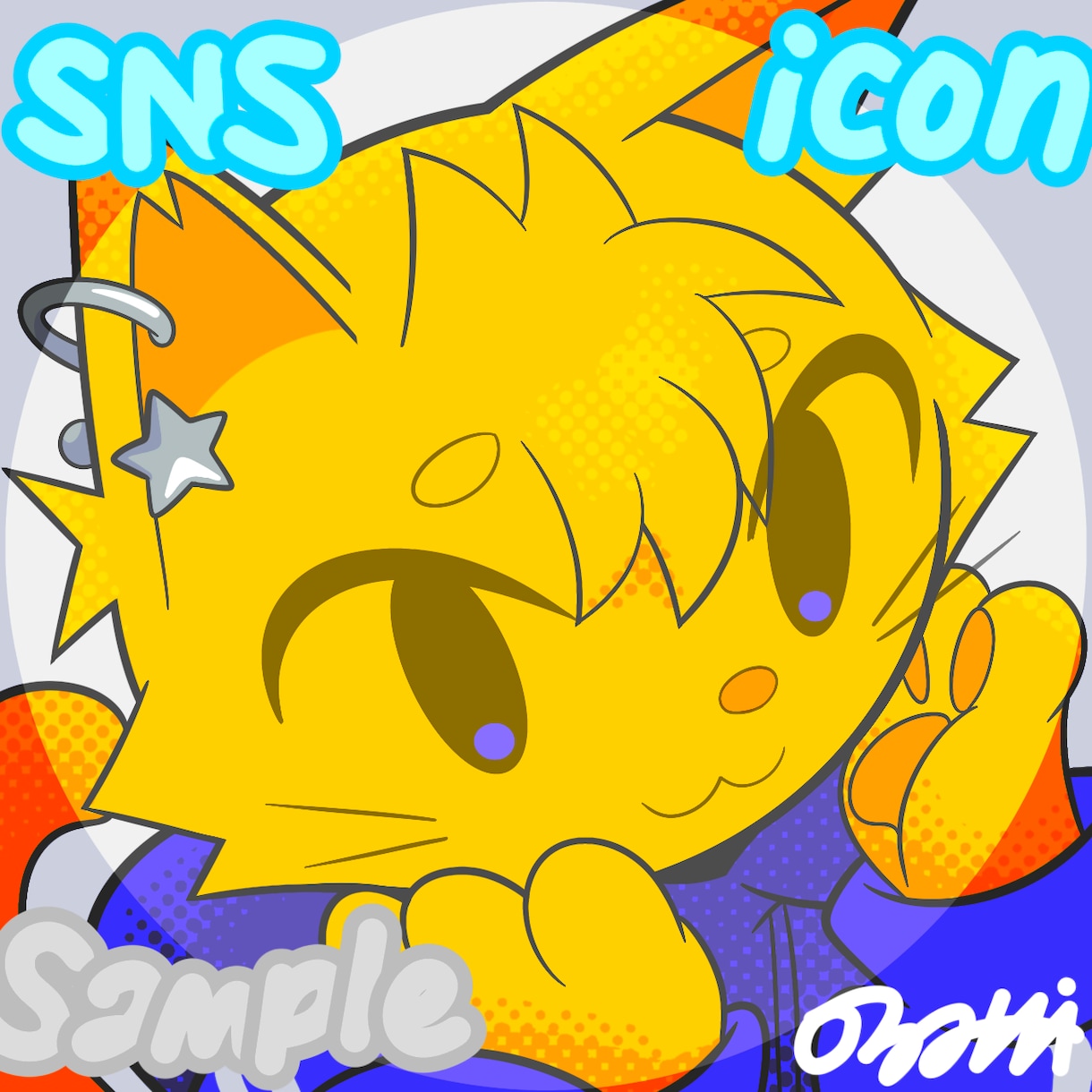 ロボ歓迎★SNSアイコン描きます ロボット・モニター頭・人外が得意です！ニンゲンも可 イメージ3