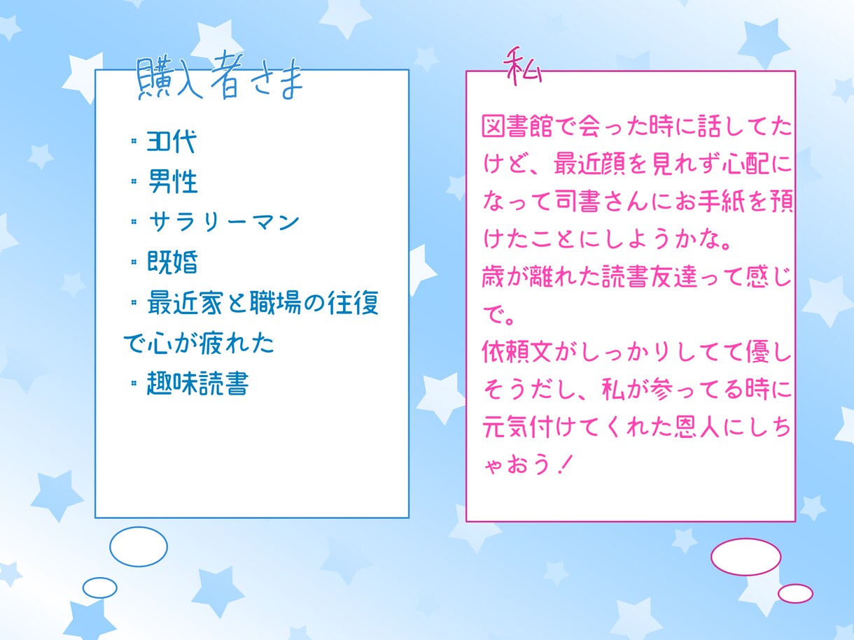 手書きのお手紙で小さな幸せお届けします ❁架空の絆、思い出を想像し、思いをお手紙にしたためます❁ イメージ7
