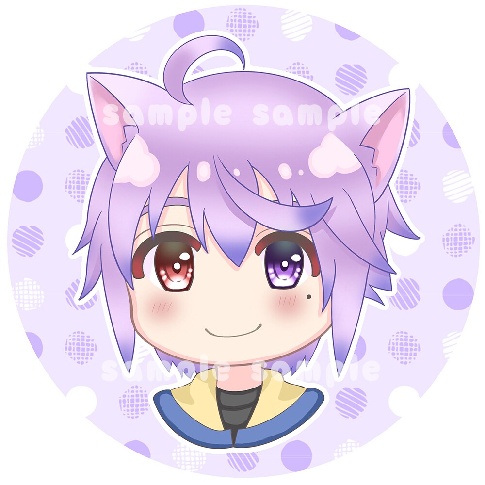 あなただけのミニキャラでかわいいアイコンを作ります 愛らしい表情でフォロワーの注目を浴びる完全オリジナルイラスト イメージ5