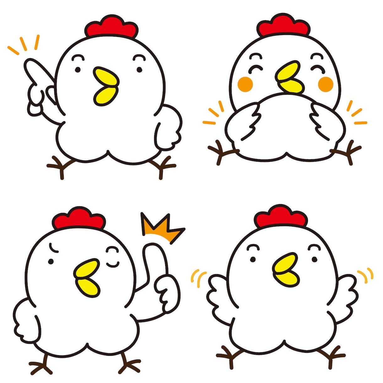 愛されかわいい動物キャラクターお作りします ★お得な3ポーズセットで22000円★ イメージ10