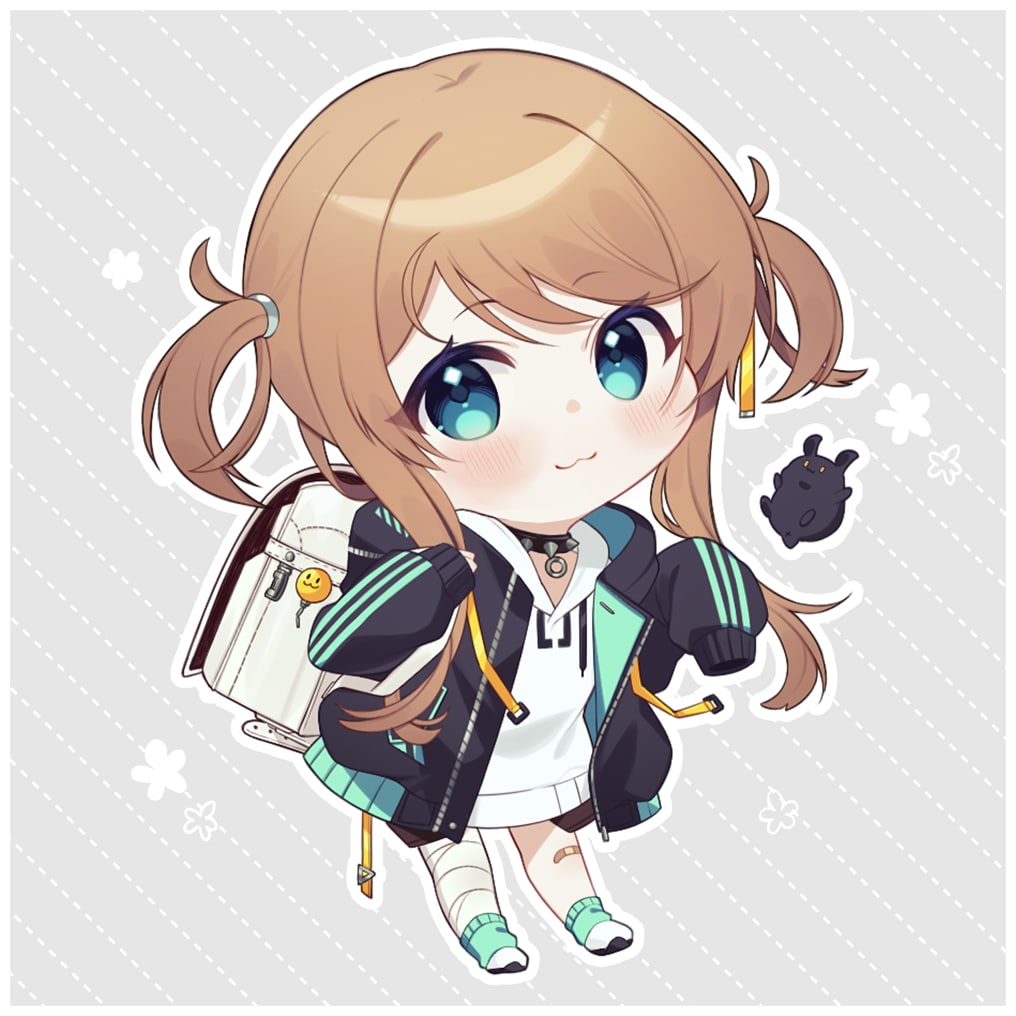 商用利用◎ミニキャラ制作します 【可愛いデフォルメイラスト】グッズや動画素材などに！ イメージ1