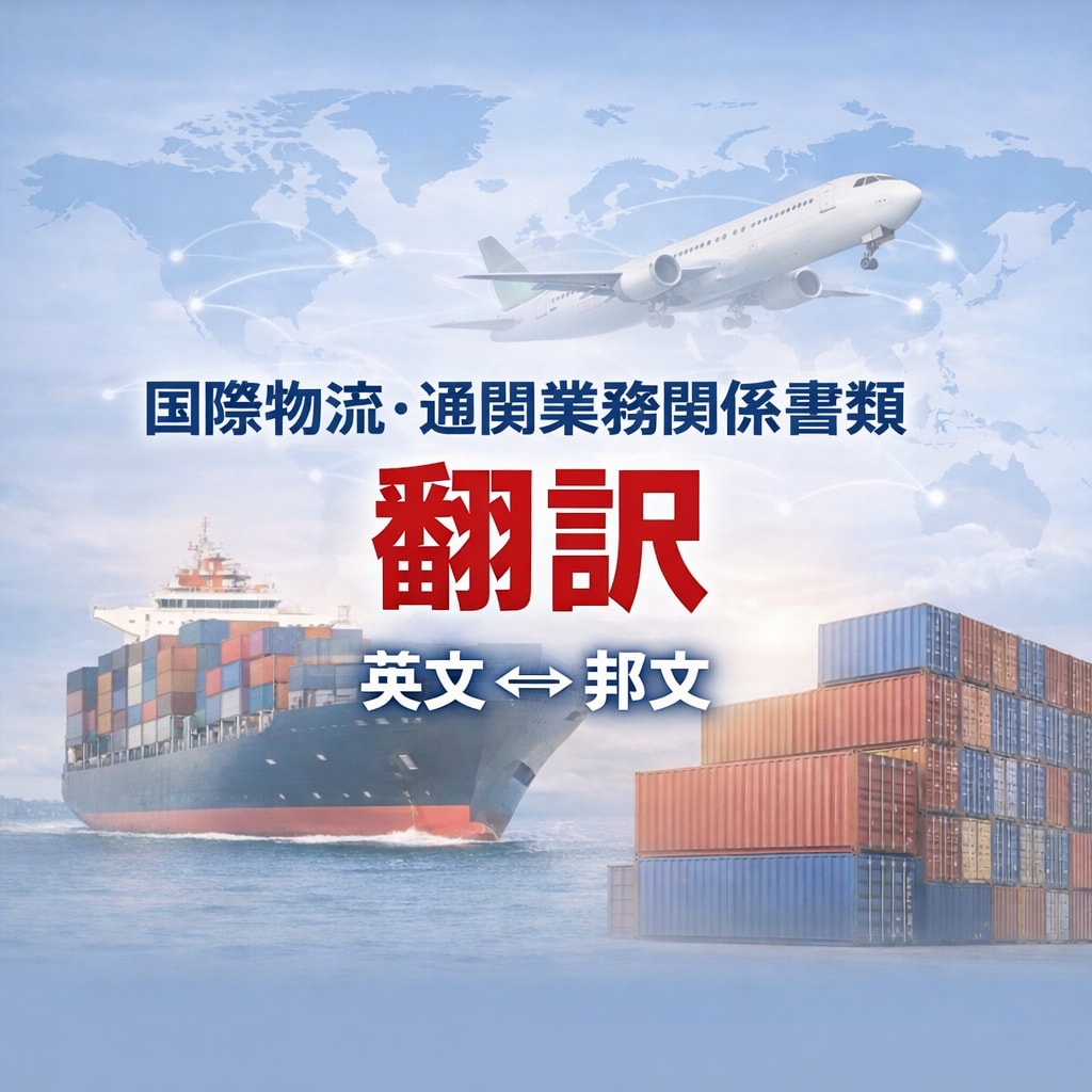 国際物流・通関業務の英文メール作成／添削します 国際物流・フォワーディング業務に関する 英文の作成・添削 イメージ1