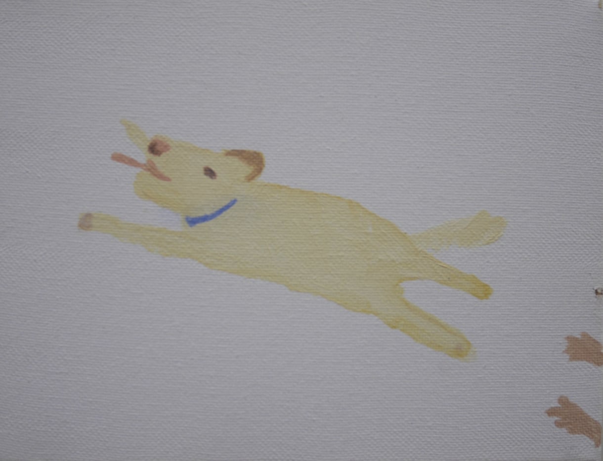 ペットの絵をゆるく描きます 油絵でゆるいペットの絵を描きます！！ イメージ3