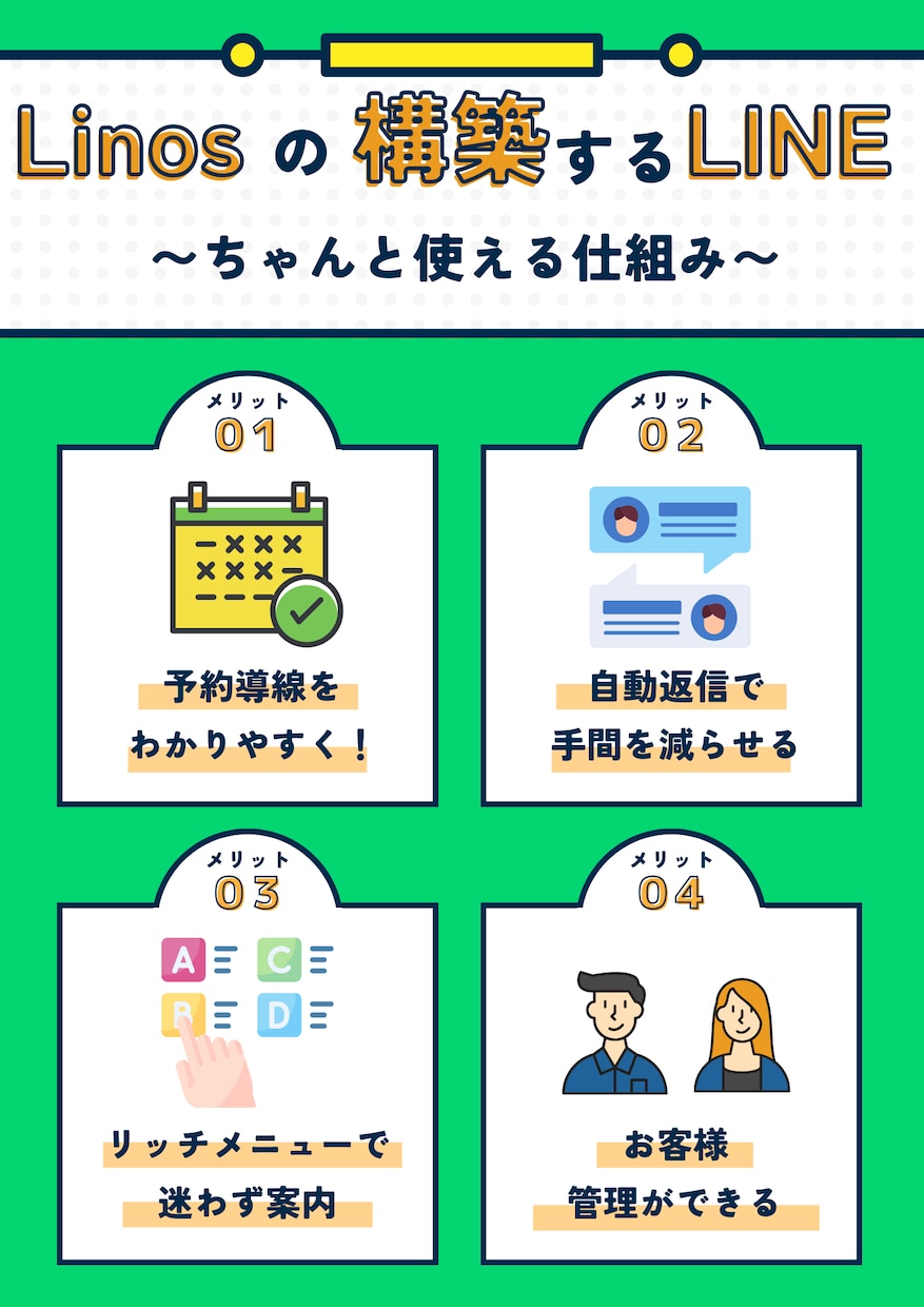 整体サロン専門の公式LINEの構築をします 整体院専門｜予約とリピートにつながる公式LINE設計 イメージ2