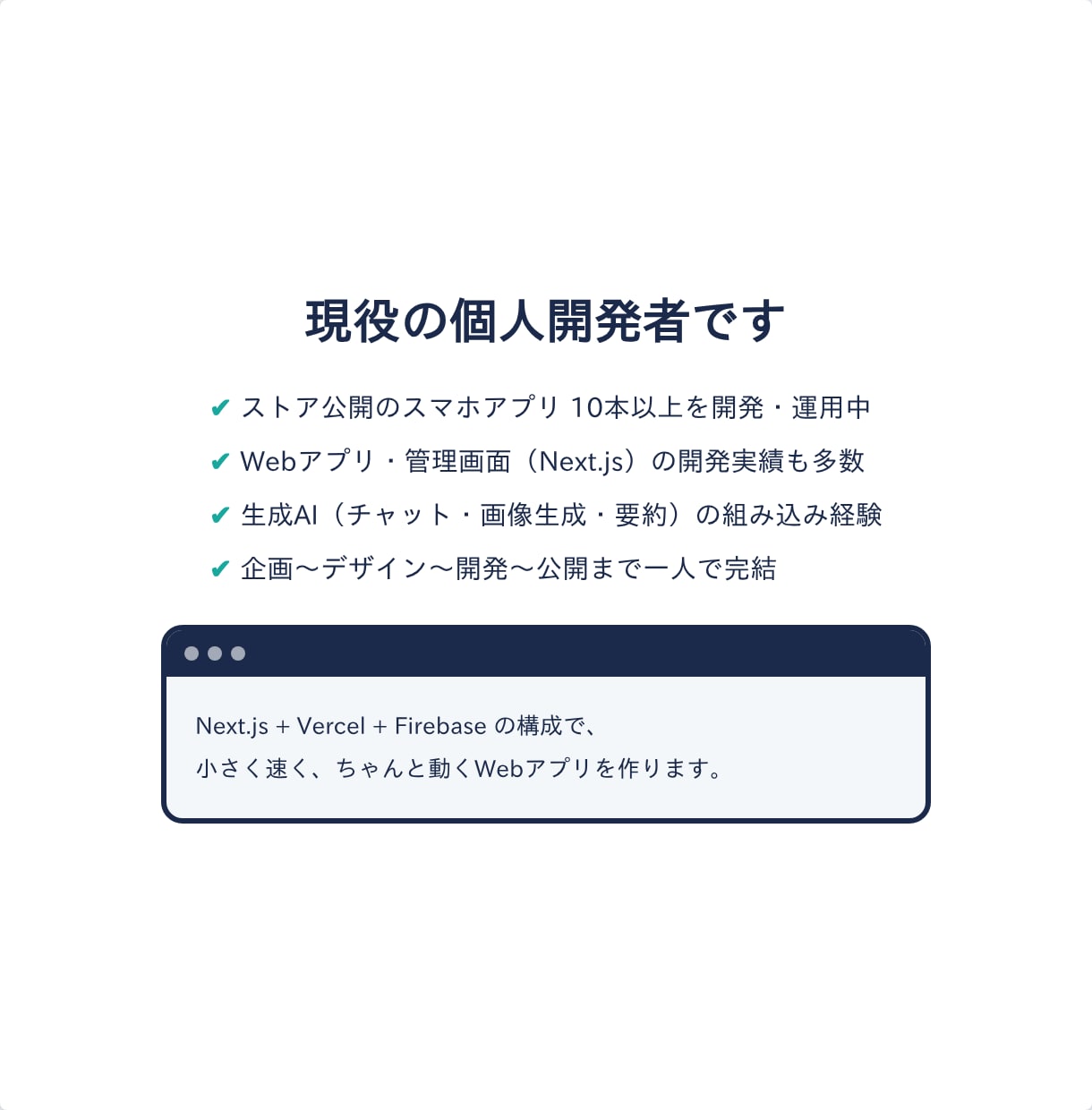 WebアプリをMVP（最小構成）で開発します デザイン込み／アプリ開発10本以上の実績／小さく始めて拡張 イメージ5