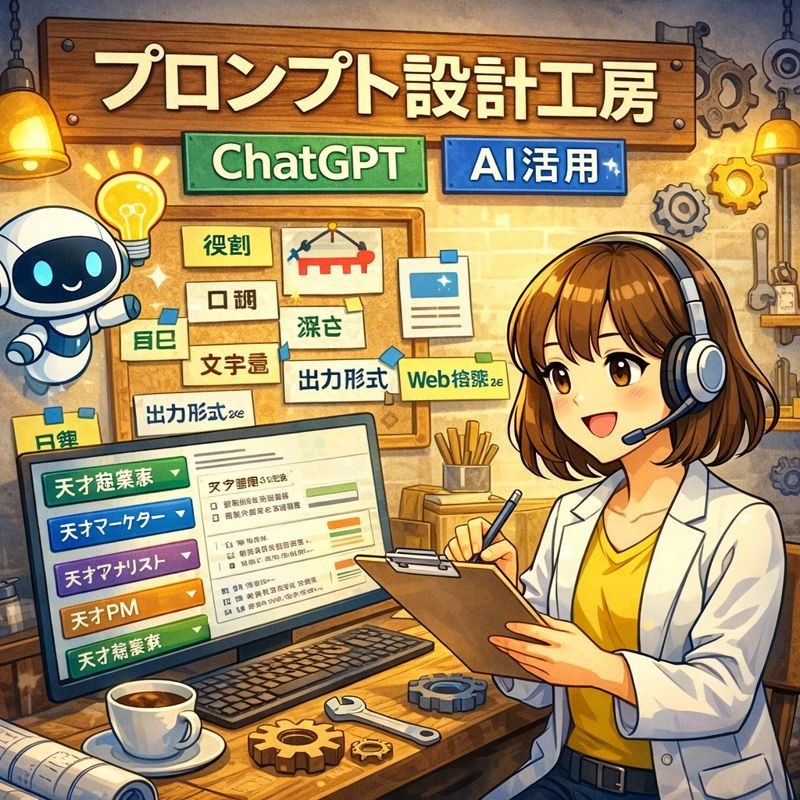 カスタムGPTによる高性能なプロンプトを提供します AIによるAIのための高性能なプロンプト作成できます イメージ1