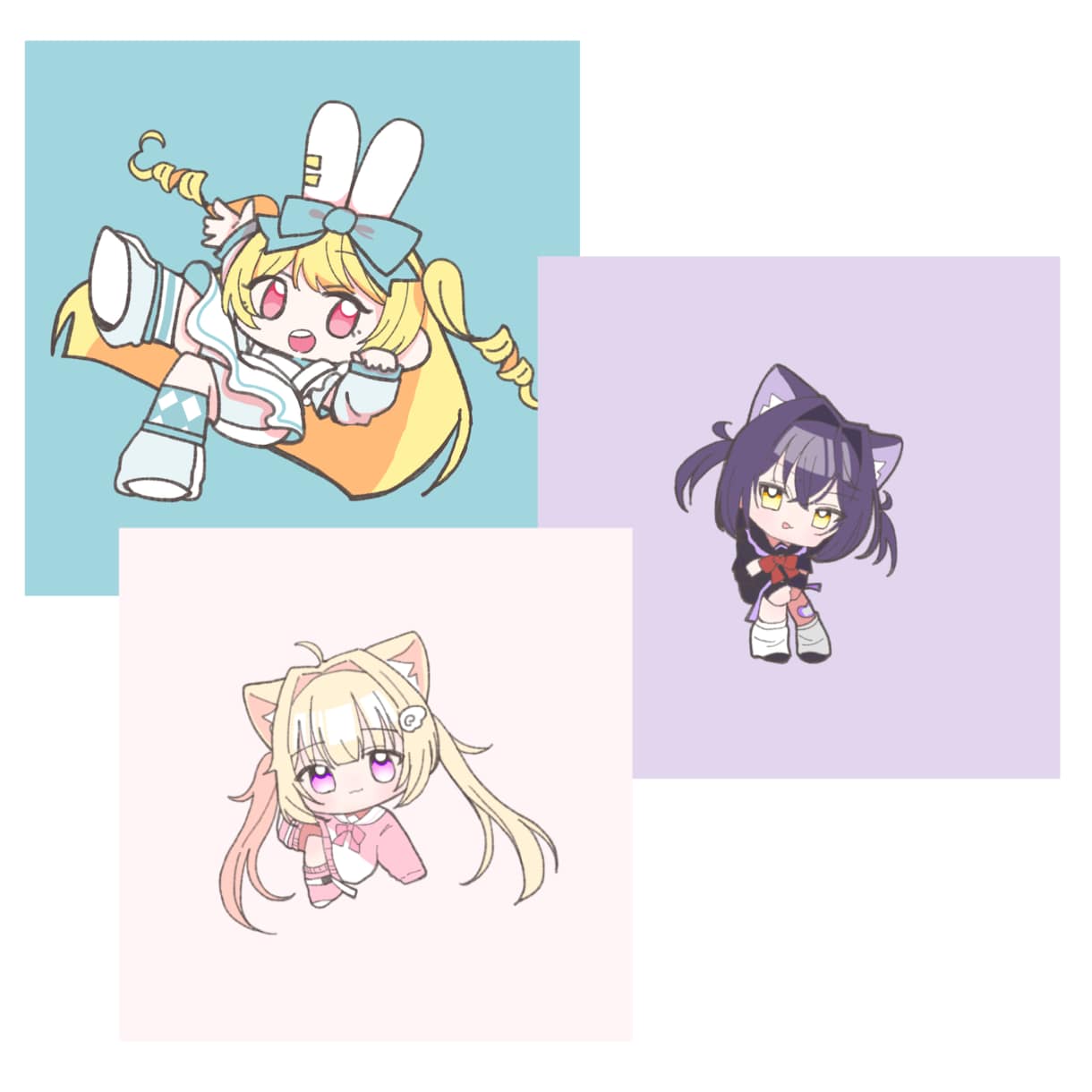 安価で一枚絵、アイコンなんでも描きます アニメ塗りの可愛い男の子、女の子のイラスト描きます！ イメージ5