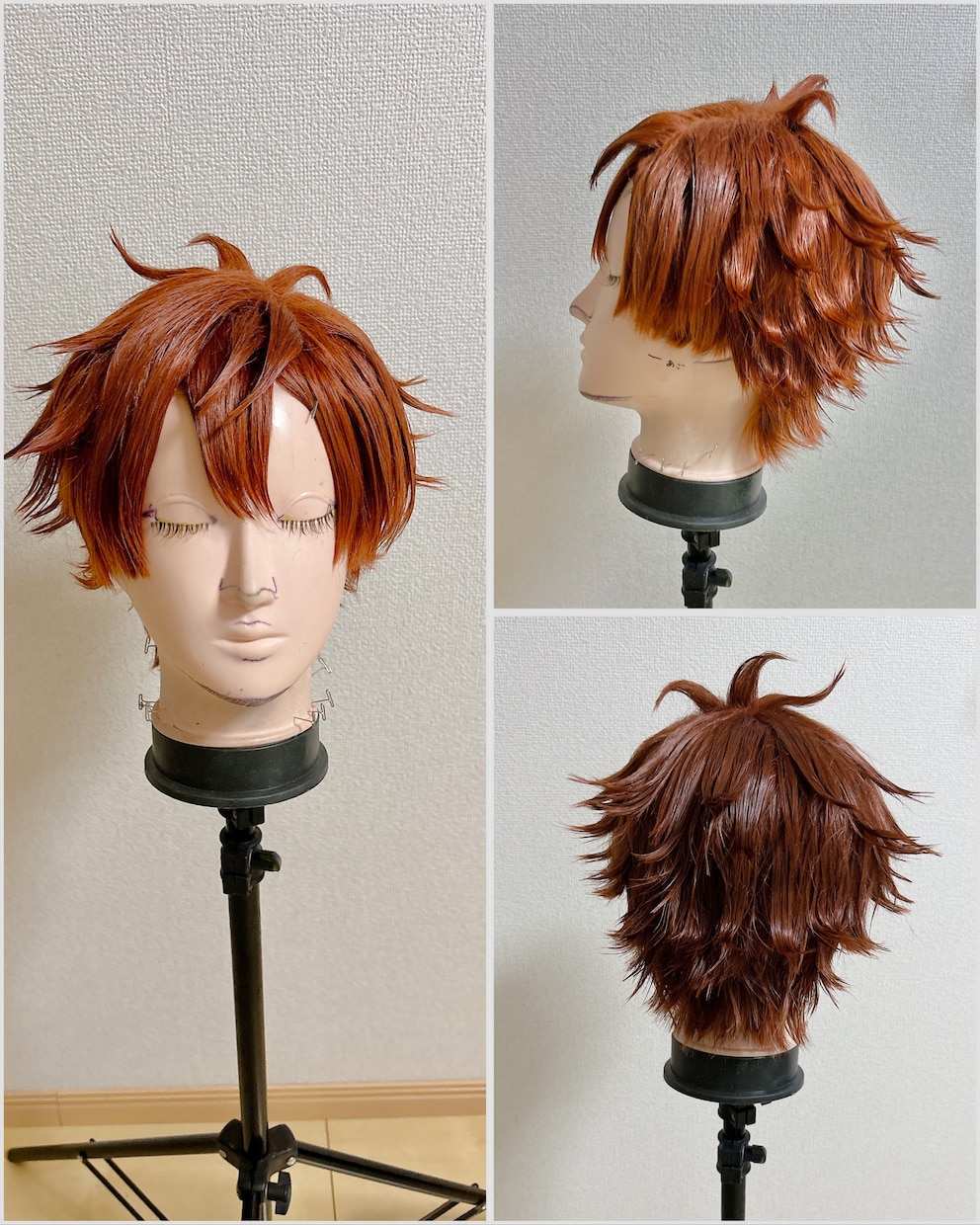 ウィッグ制作承ります 現役コスプレイヤーによるウィッグ制作 イメージ3