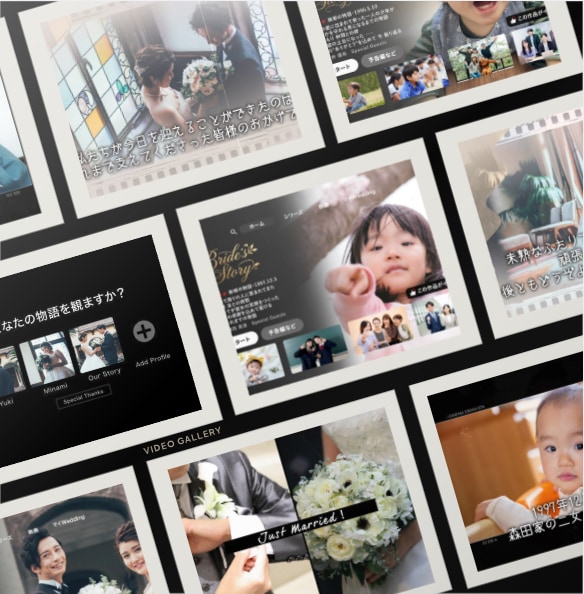 NETFLIX風プロフィールムービー作成します ゲストの視線を釘付けにする映画級の演出！ イメージ1