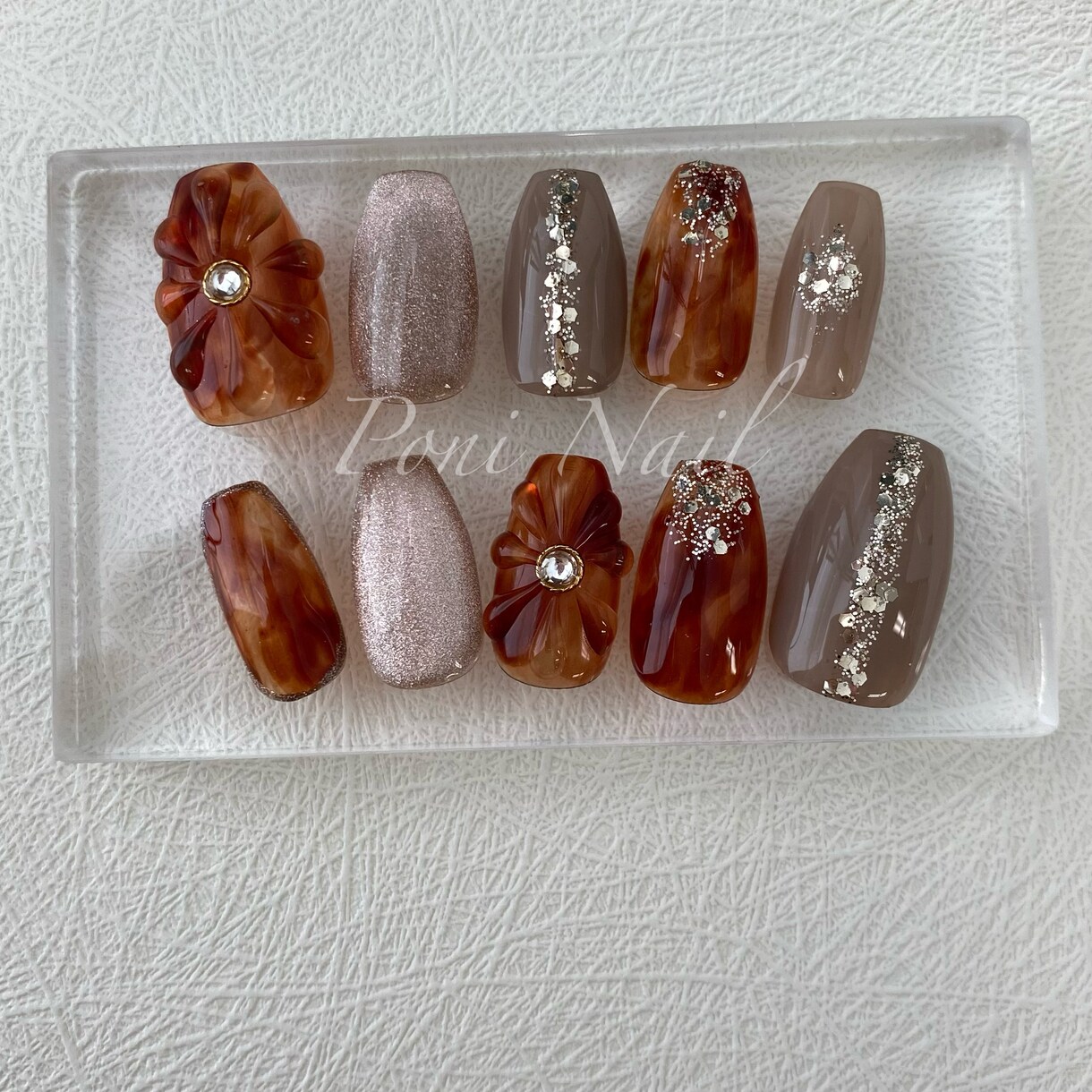 あなただけのオーダーネイルチップ作成します 特別な日も日常もあなたの綺麗のお手伝いさせてください♪ イメージ9