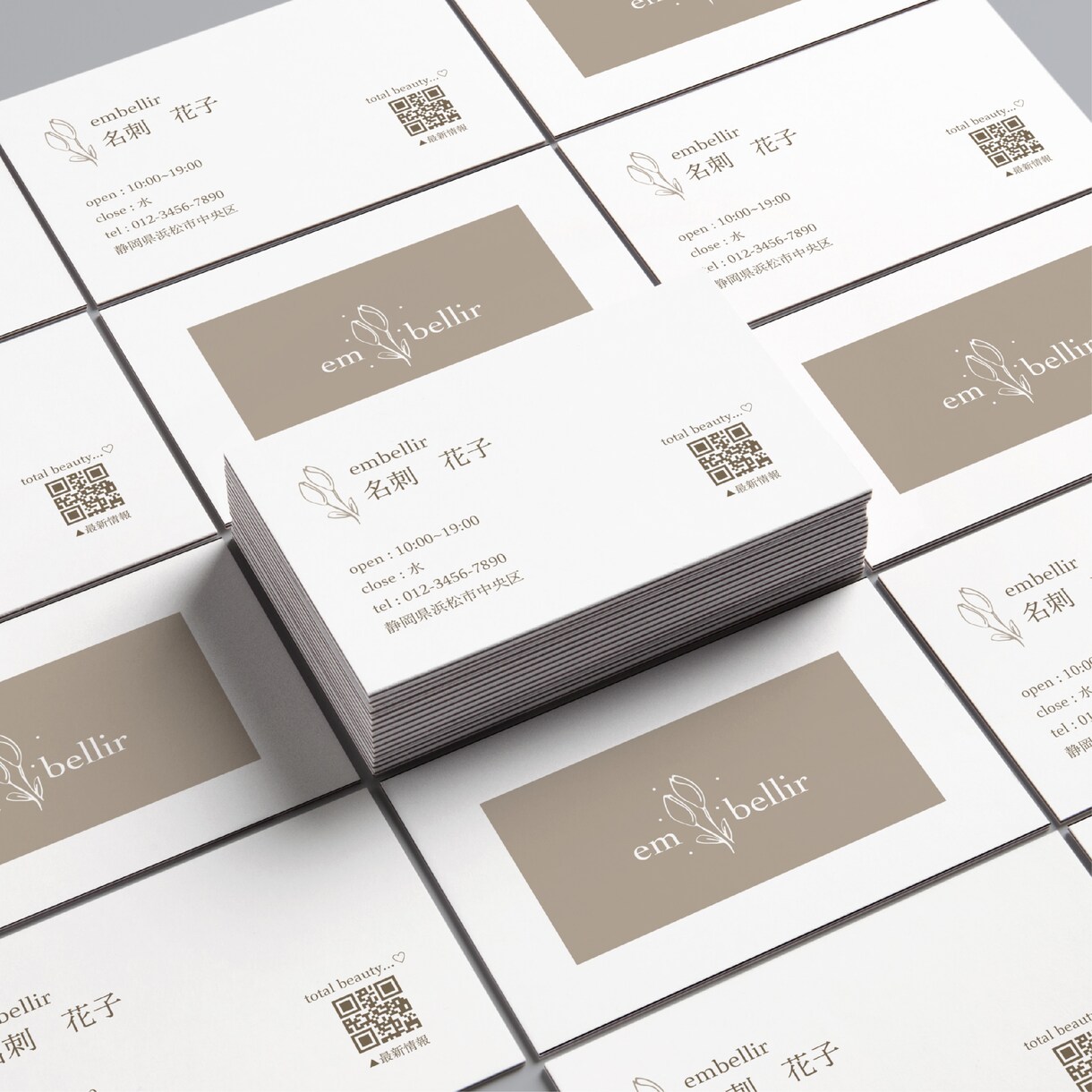 ココナラ限定！あなたらしさのあるカードを制作します 開業される方へ！好みに柔軟に対応いたします イメージ7
