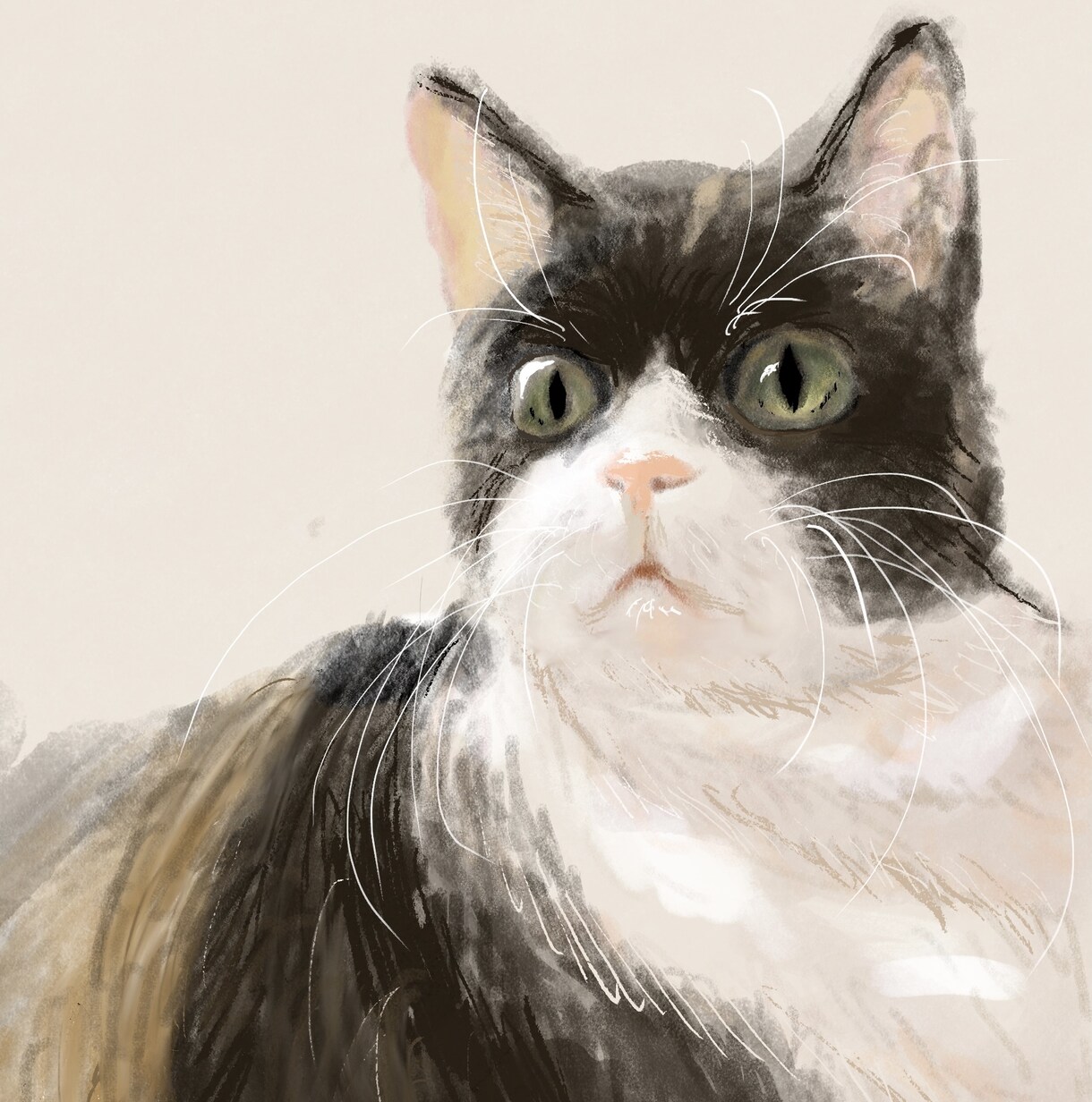 あなたの大切なご家族をイラストにします ペットをゆるめなキャライラストに！犬、猫その他も可！ イメージ3