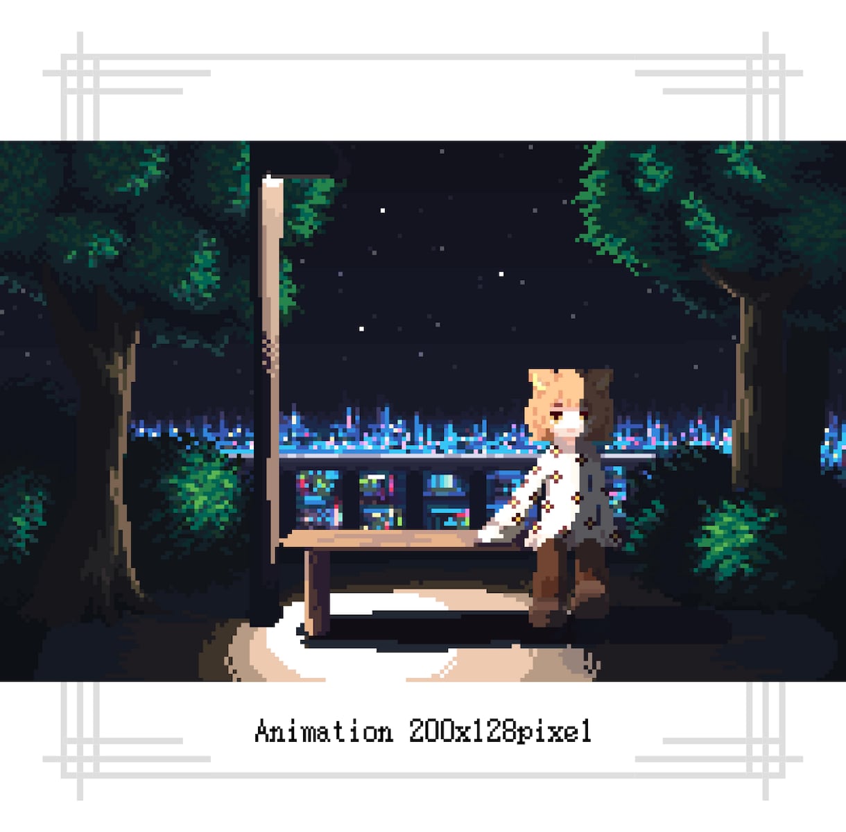 緻密なドット絵一枚絵・アイコン描きます 2000時間以上描いてきた、コミュニケーションの得意な描き手 イメージ3