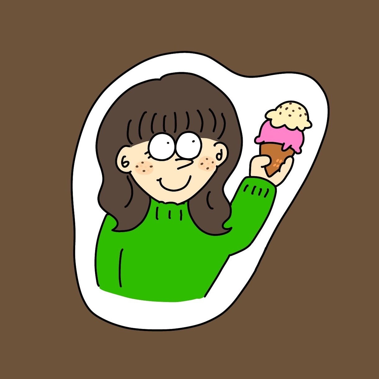 ゆるっと！ポップで雰囲気似せの似顔絵お描きします ゆるっと！雰囲気似せの人と差のつくエモい画像を❤︎ イメージ3