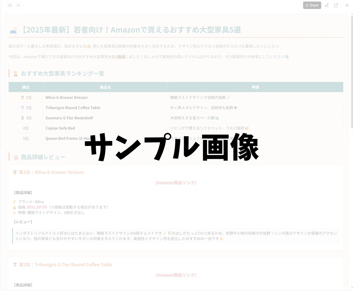 SEOに強い!ブログ記事・Web記事を作成します 【AI×人工ブラッシュアップ】 イメージ2