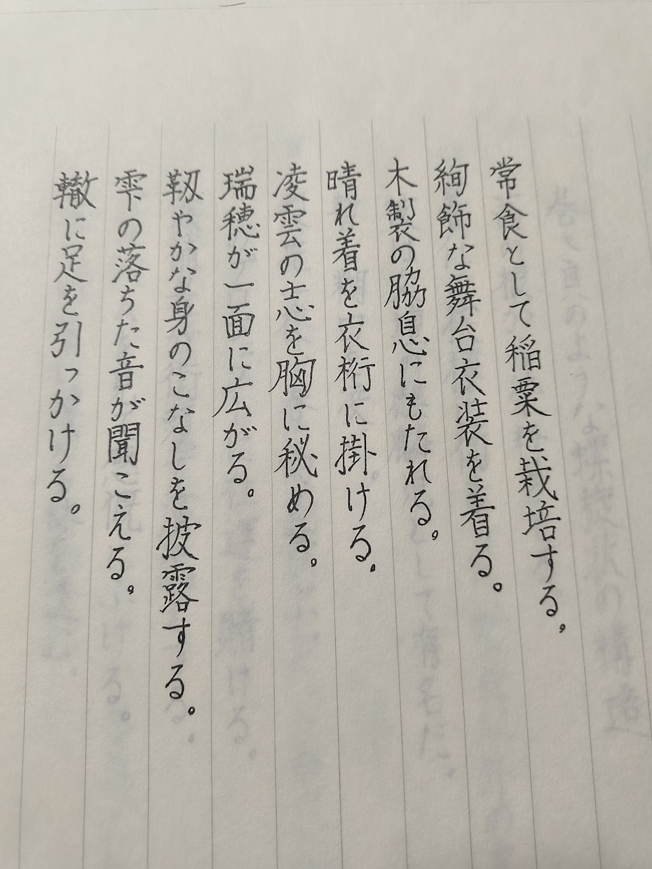 綺麗な文字を書けるようにお教えします 綺麗な文字で心が豊かに、自信を持って前向きに！ イメージ1