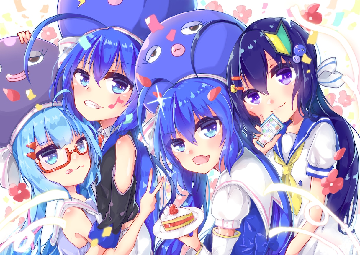 SNS用のアイコン描きます ❁可愛い女の子をお届けいたします❁ イメージ2