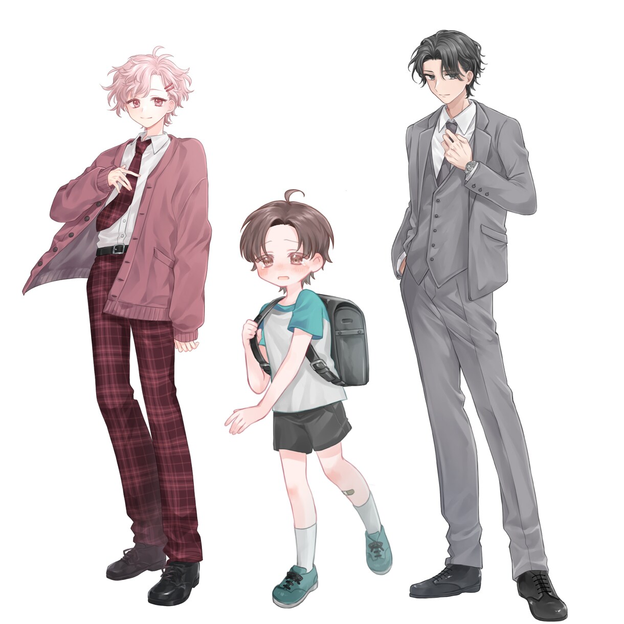 立ち絵制作いたします TRPG・IRIAM・VTuber・ゲーム用など幅広く対応 イメージ9
