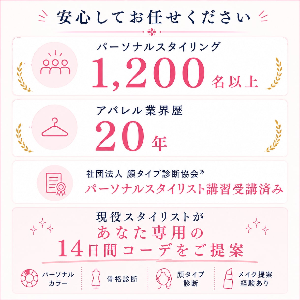 手持ち服を活かした垢抜けコーデをご提案します 毎朝迷わない！プロスタイリストが14日間コーデをご提案します イメージ9