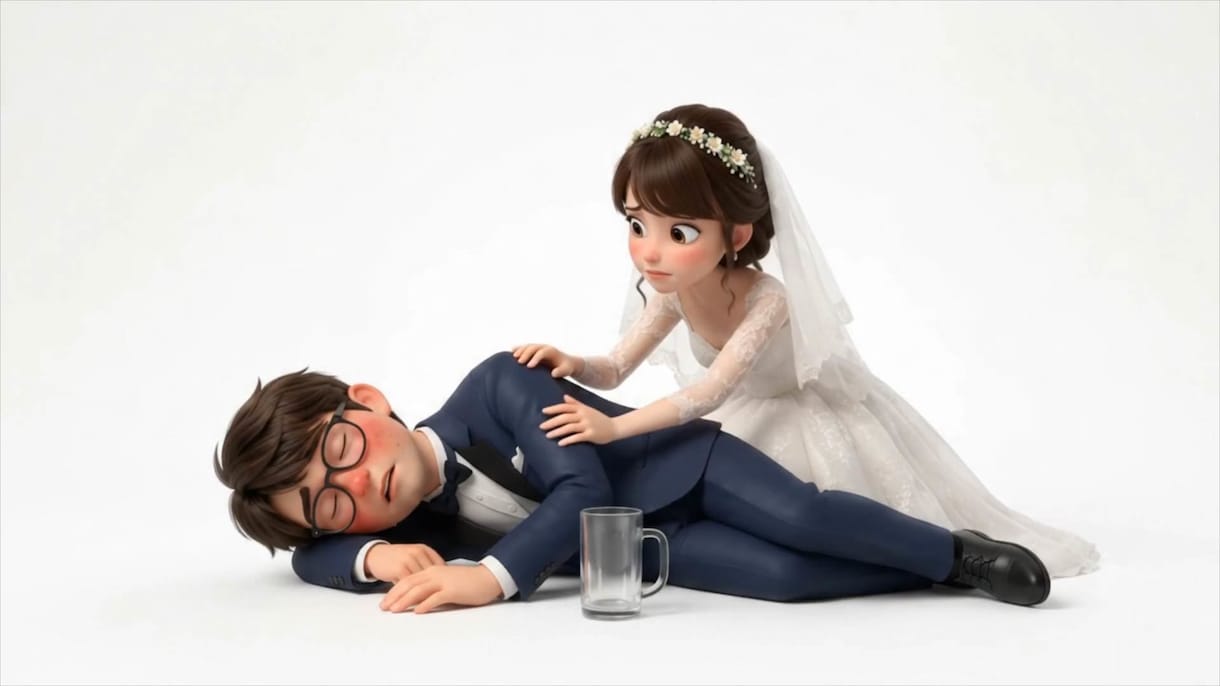 3Dアニメ風｜結婚式オープニングムービー制作します お2人に似たキャラクターでオープニングを楽しく！ イメージ6