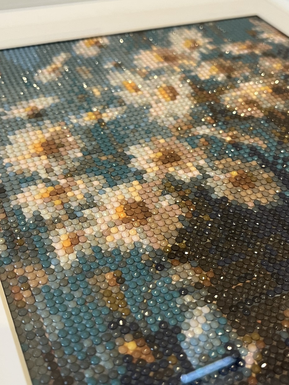 最短1週間で完成！ダイヤモンドアート制作代行します 忙しくて作れない方、挫折した方へ。最短1週間で丁寧に代行！ イメージ1