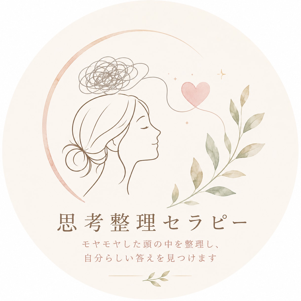 自己理解セラピーします モヤモヤした頭の中を整理し、自分らしい答えを見つけます イメージ1