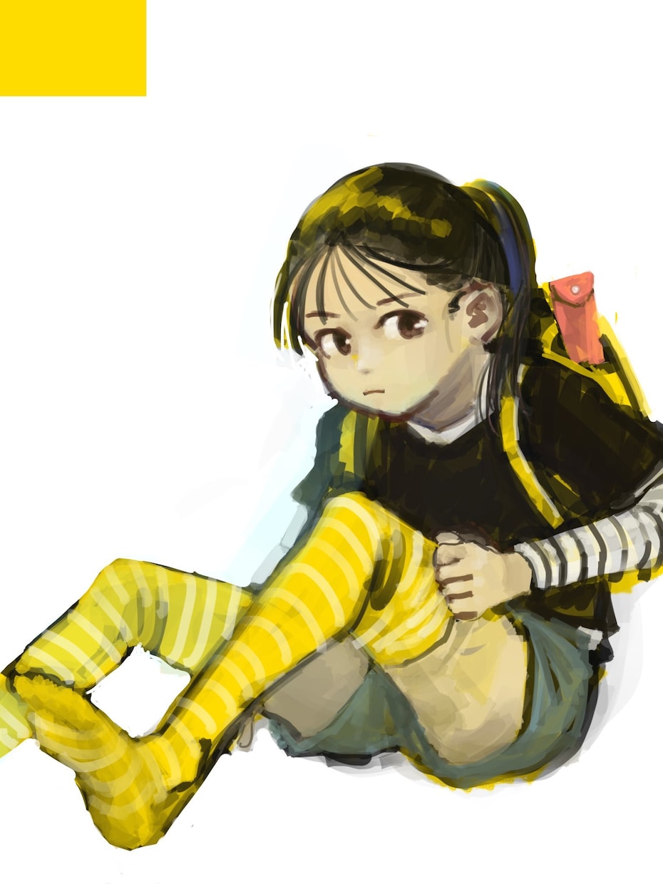 ラフなタッチのイラスト描きます スケッチ風のラフなタッチ。創作キャラ落書き量産など イメージ2