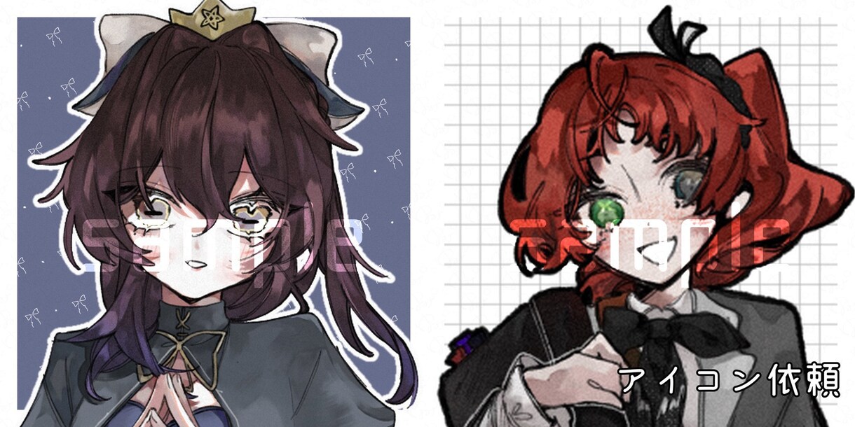 SNSアイコンイラスト作成いたします かわいい女の子が得意です⟡.· イメージ1