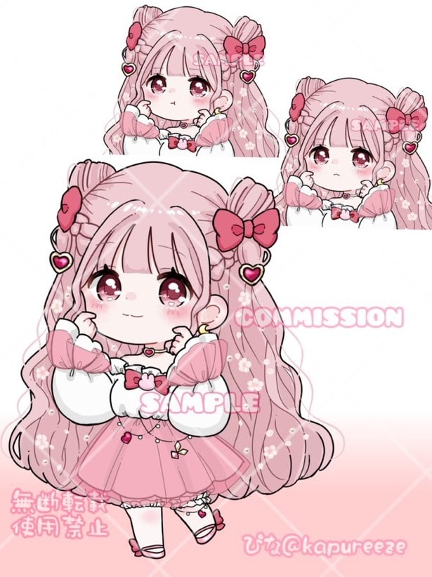 可愛いミニキャライラスト描きます サムネやグッズにおすすめ！可愛いミニキャラのイラストです イメージ3