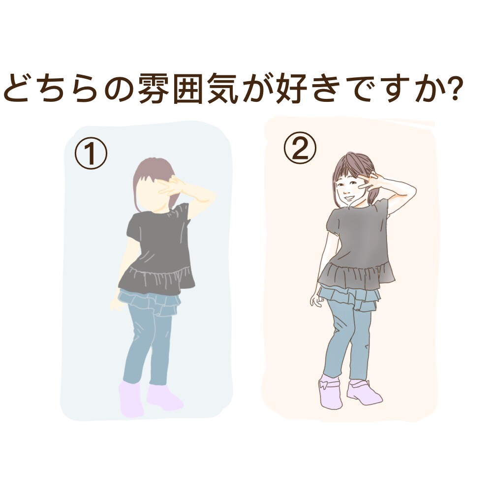 写真を元にイラストを描きます 人物写真をナチュラルかわいいイラストにします♪ イメージ2