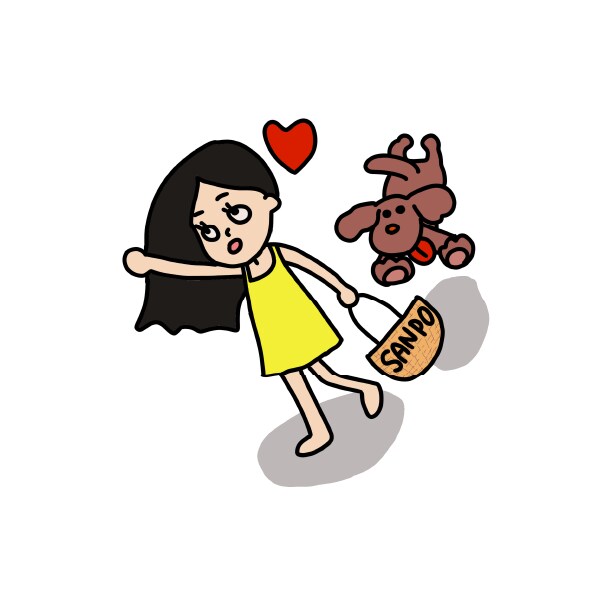 シンプルな線画イラストを描きます ちょっと笑える可愛い絵を描きます＊動物も可！ イメージ3