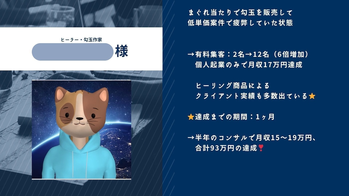 SNS副業の収益化ロードマップを一緒に作ります SNSによる起業・副業を始めたい方へ イメージ5