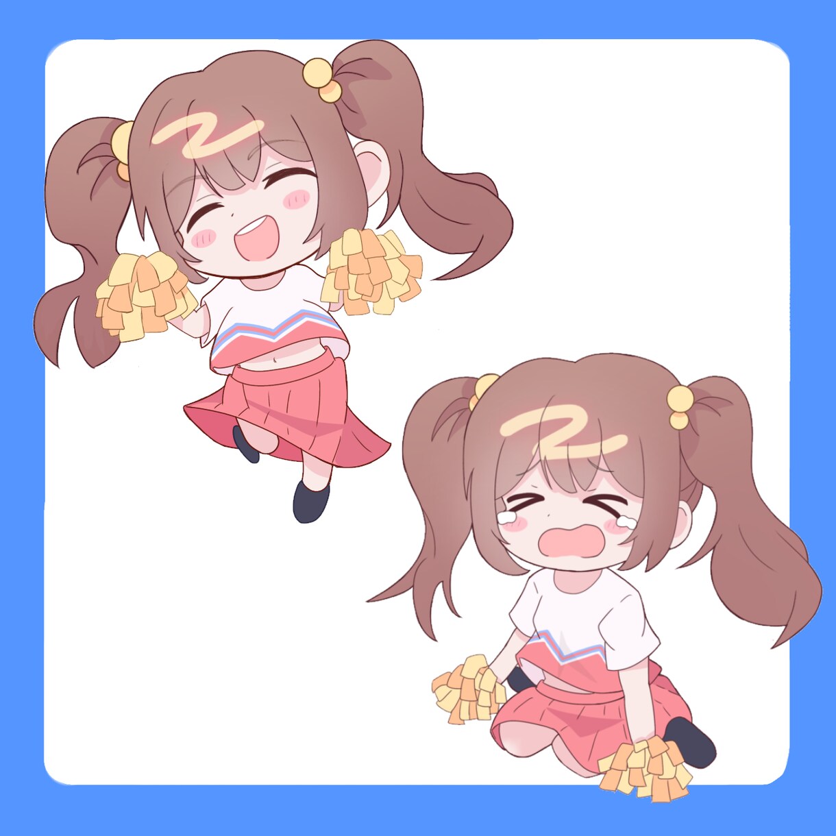 かわいいミニキャラ描きます 商用利用、二次利用OK サムネ、グッズ、動画用立ち絵などに イメージ6