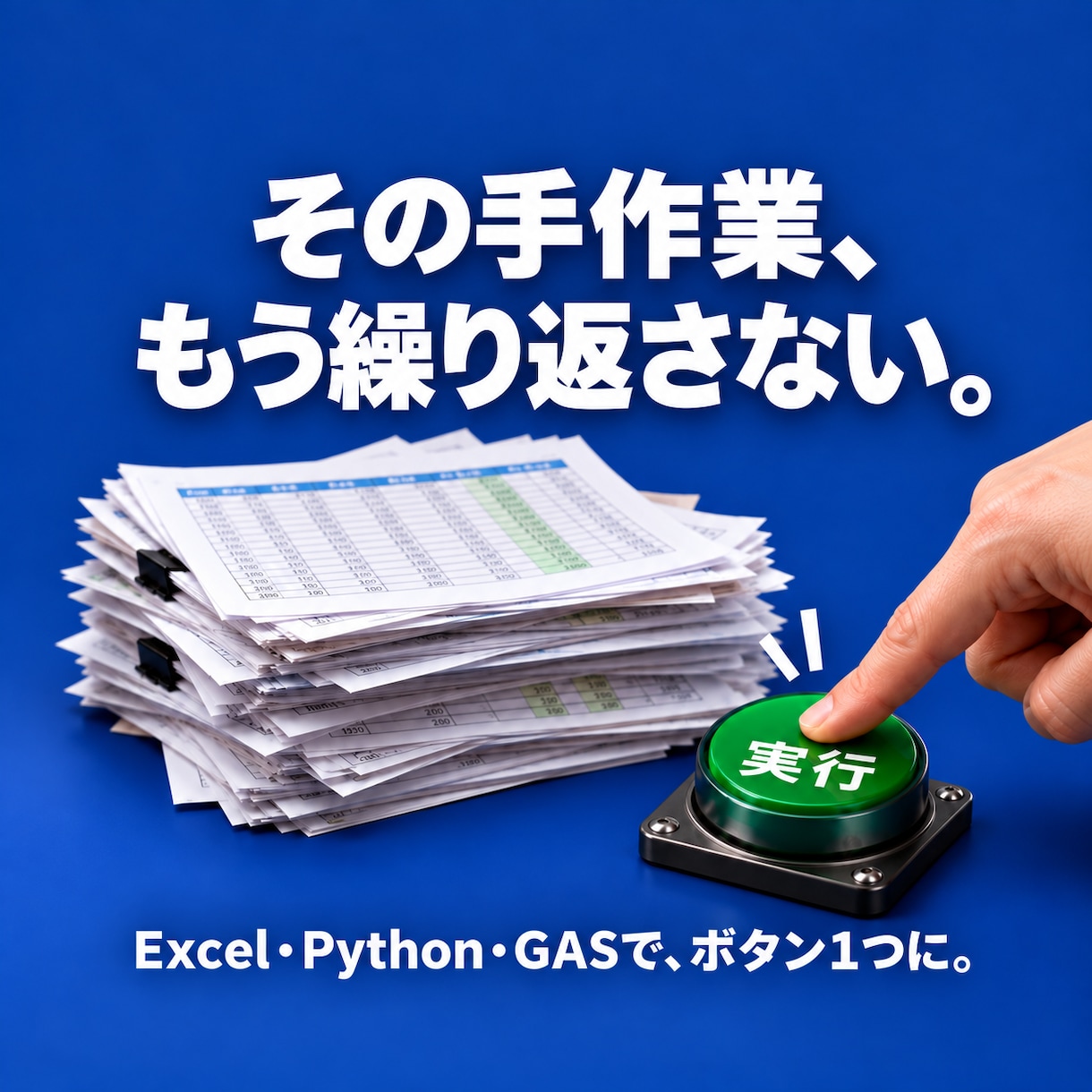 Excel/Python/GASで業務自動化します スプレッドシート・Excelの手作業を自動化。人を雇う前に イメージ1