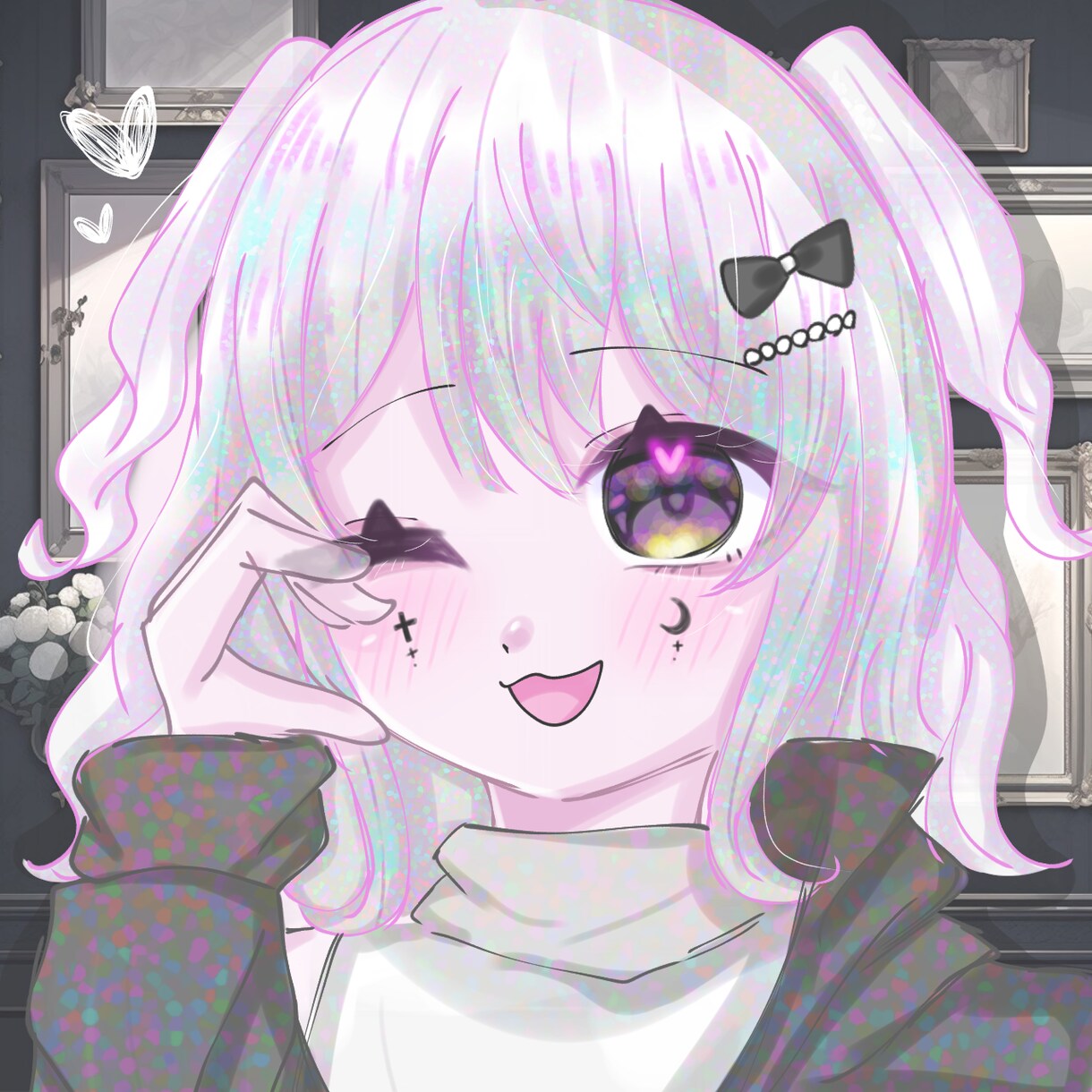 アイコンイラストお描きします 可愛い人物をお描きします！初心者ながら精一杯頑張ります！ イメージ3