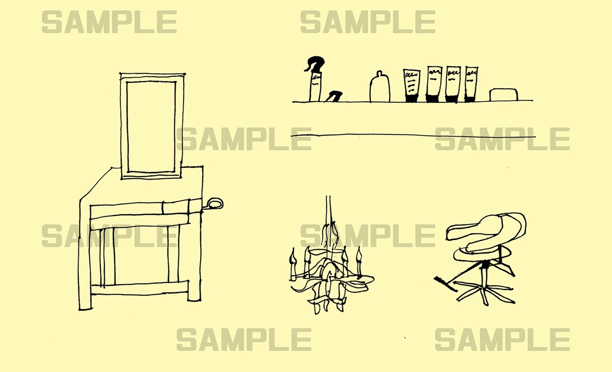 味のある一点ものイラストを描きます 単体イラスト4点での料金です。他者と差をつけたい方に。 イメージ6