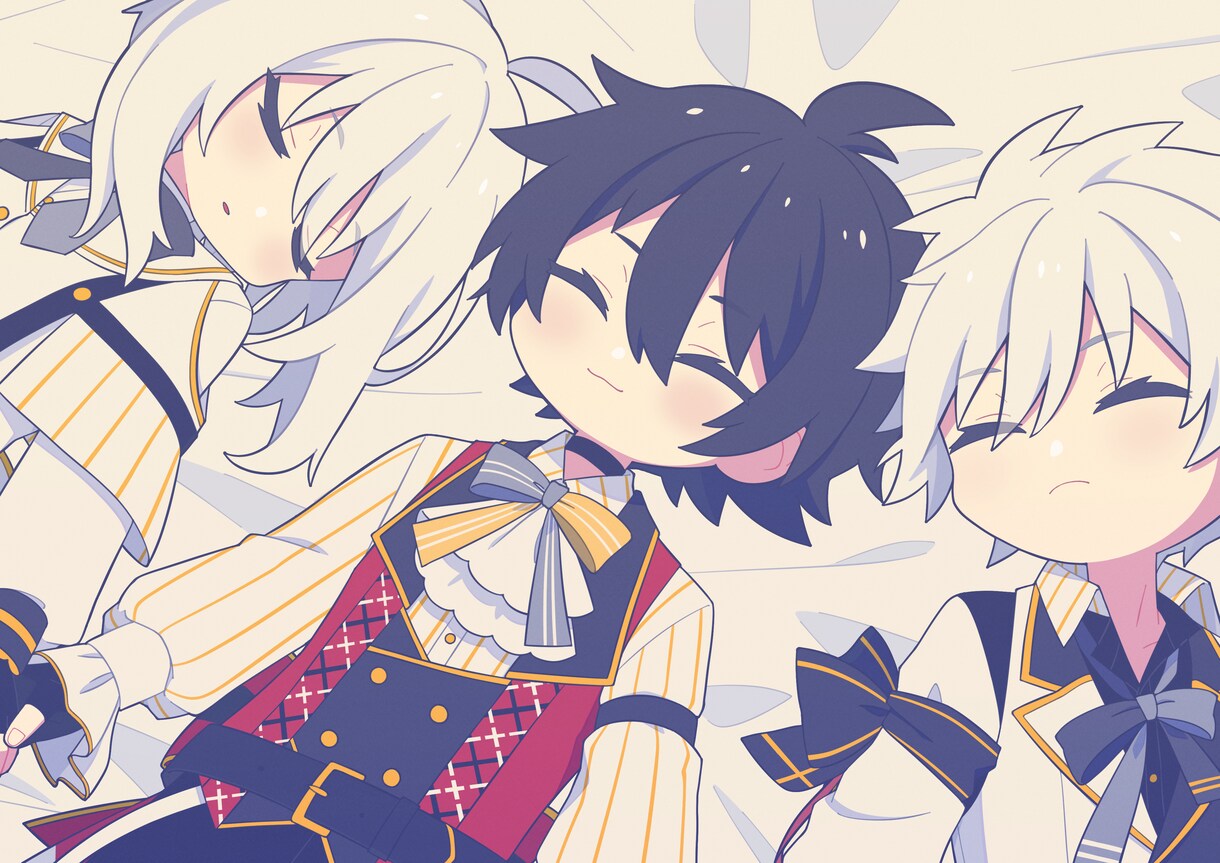 ポップなアニメ塗りキャラクターイラスト承ります ◆商用利用可◆キャラクター・衣装のデザインもお任せください！ イメージ5
