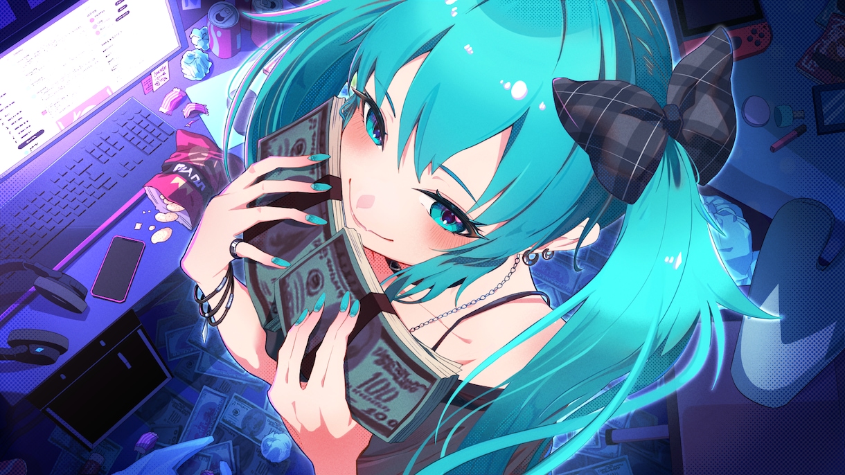 アニメ塗り中心に背景などイラスト作成できます 老若男女/商用利用OK 思い描く一枚をご一緒に描かせて下さい イメージ2