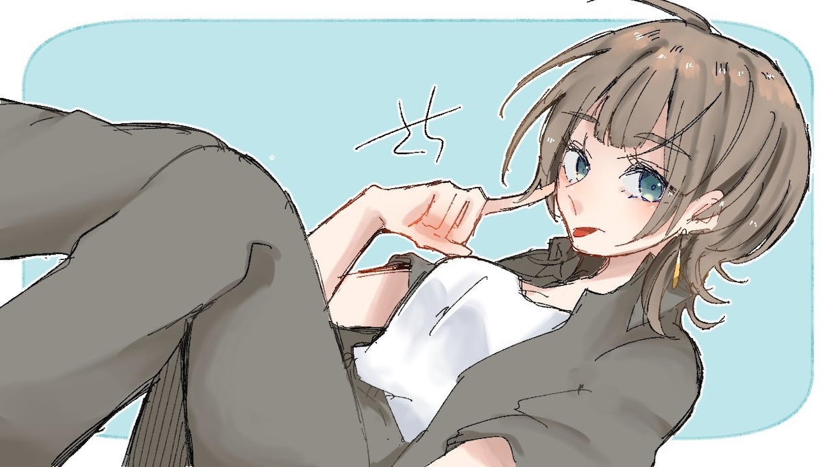 納期最短3日★イラスト描きます 若い男女を描くのが得意です！可愛い絵柄になります！ イメージ10