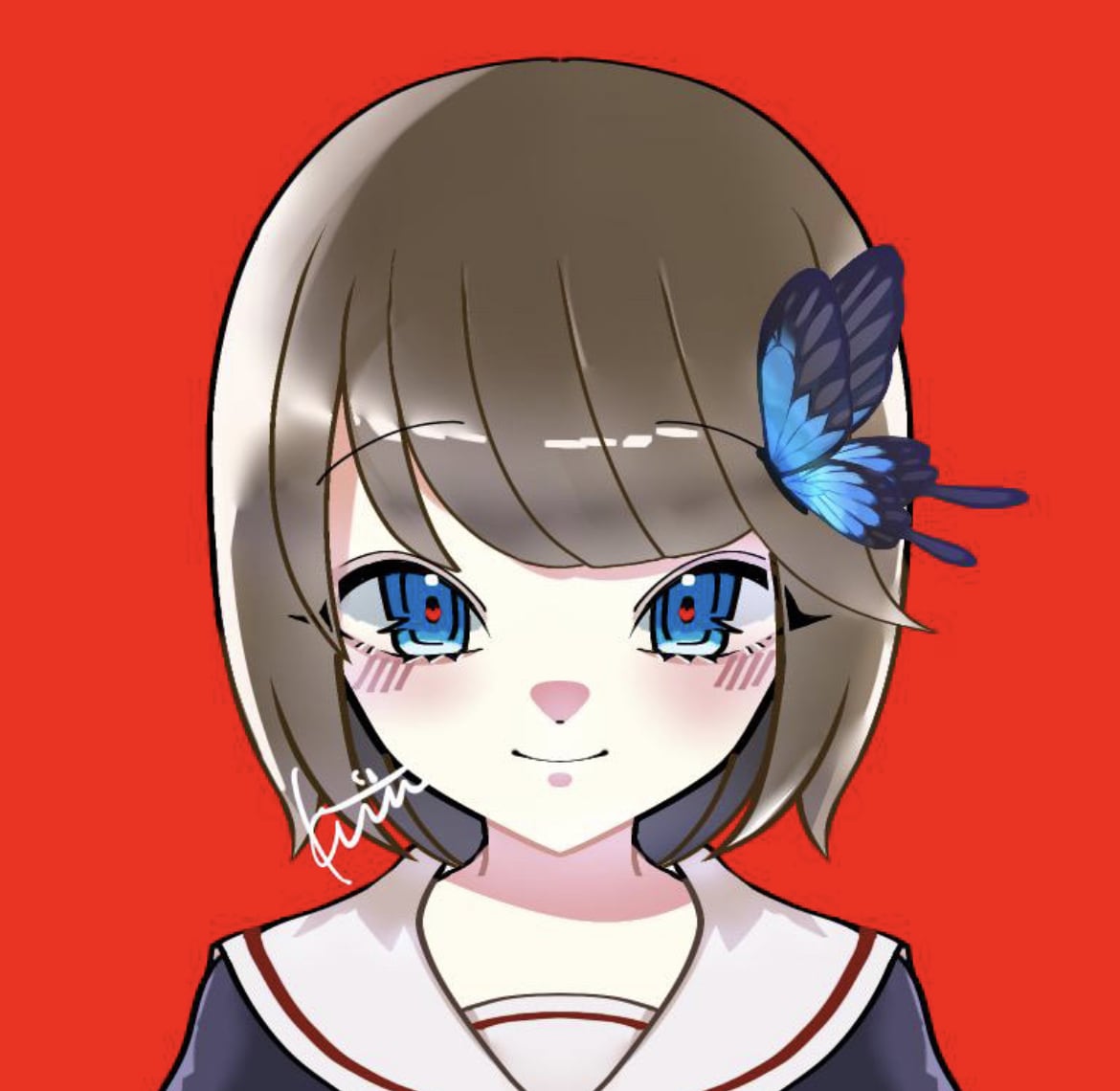 線対称の綺麗なアイコン描きます 可愛いポップな絵柄で綺麗な線対称なイラスト イメージ5