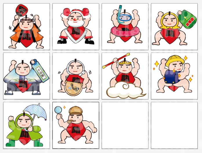 既存のキャラクターの表情変化や着替えたイラストを描きます【バリエーション制作】 イメージ1