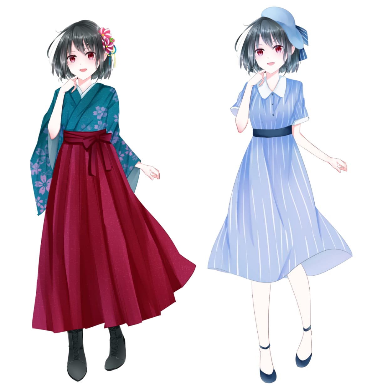 配信やゲーム用の立ち絵をお描きします オプションで差分も対応可能です！お気軽にご相談ください！ イメージ4