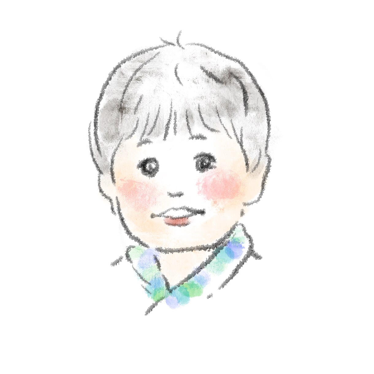 優しいタッチで心がポカポカする似顔絵描きます 優しいタッチで、あなたを柔らかく表現します！ イメージ3