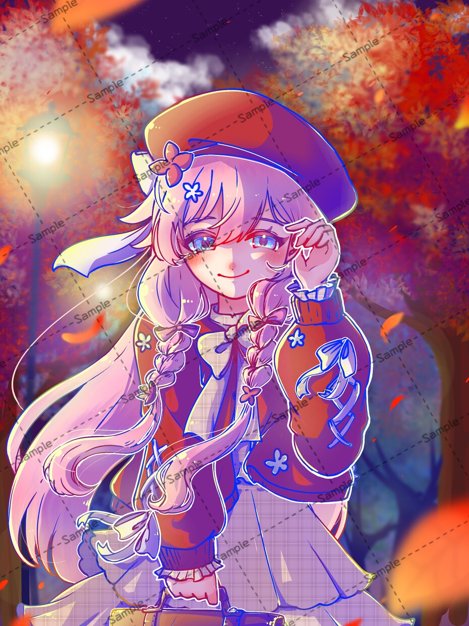 カラフルな1枚絵描きます ビビットカラーで可愛く明るい絵をお送りします！ イメージ3