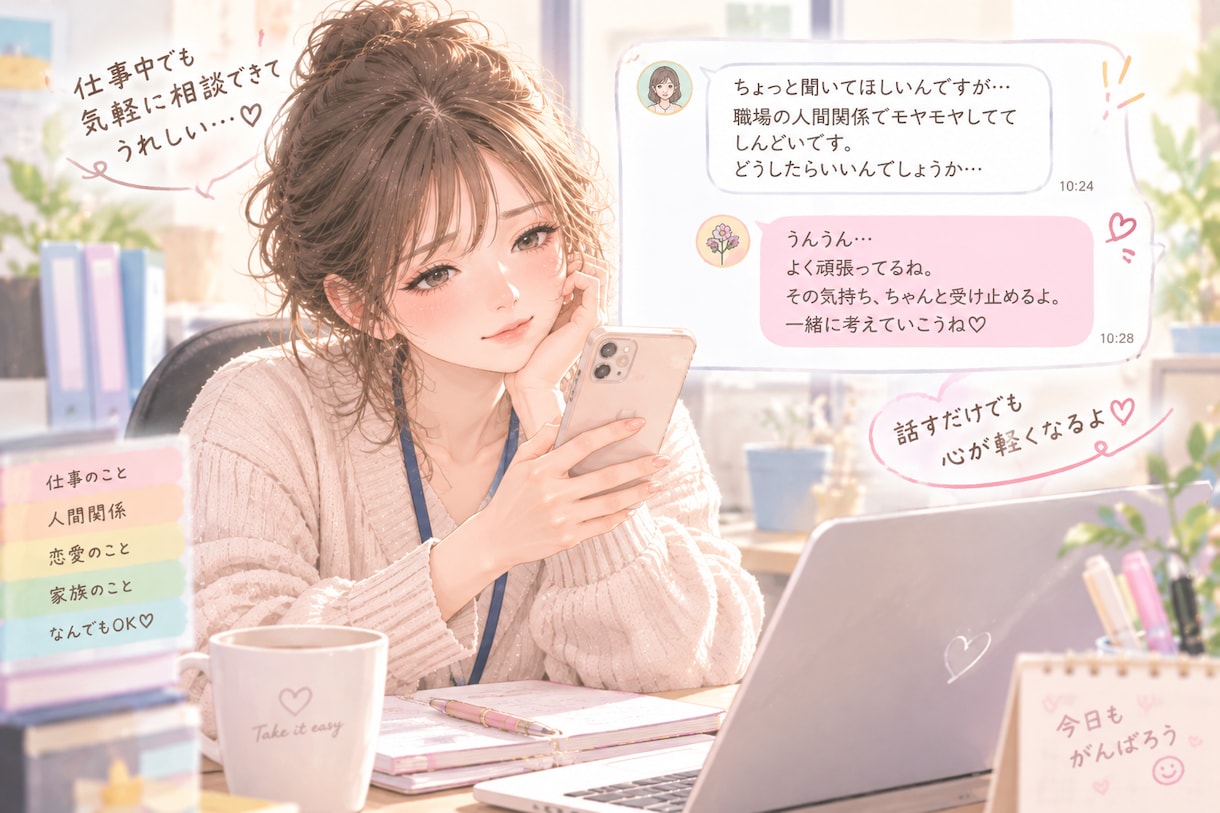 1日中寄り添って親身にお話を聞きます エネルギーリーディングも可能です✳︎ イメージ1